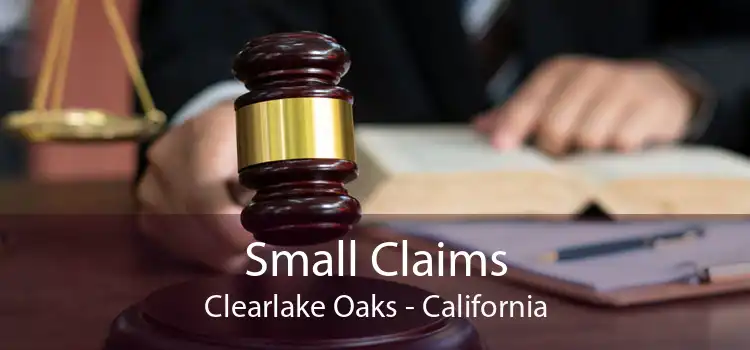 Small Claims Clearlake Oaks - California